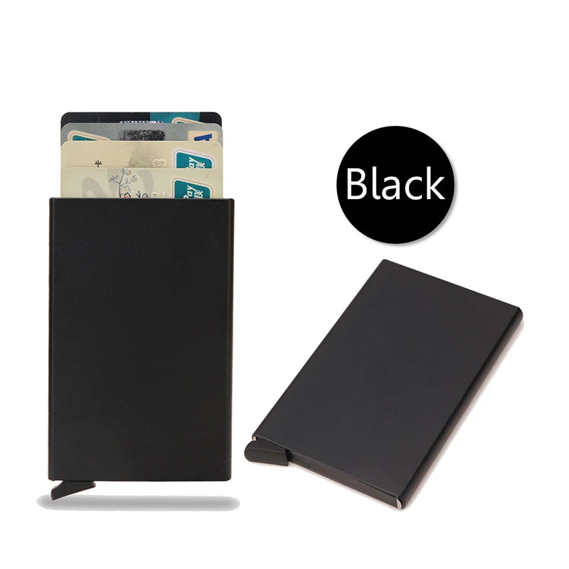 Slanke RFID-pasjeshouder met pop-up