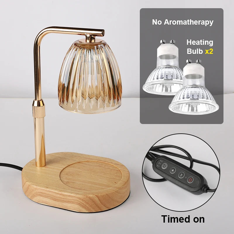 Kaarsenwarmer lamp met timer en dimmer (EU-stekker)