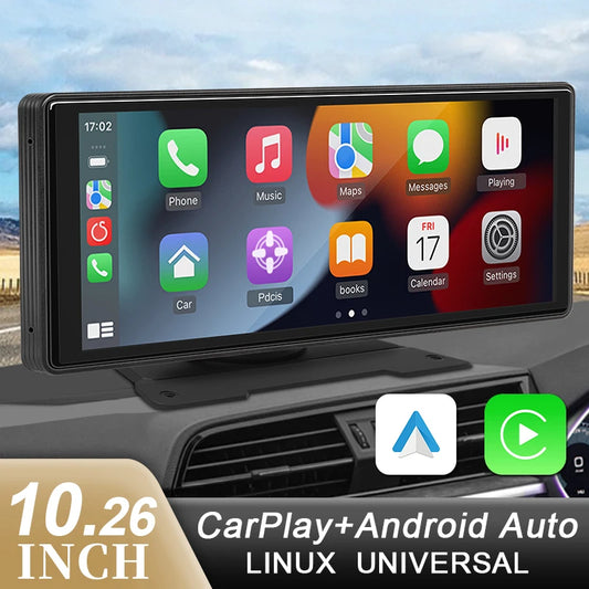 10,26" spiegelscherm met draadloze CarPlay