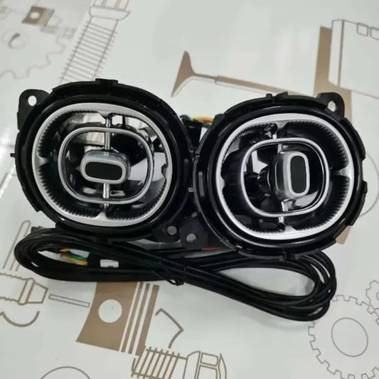 LED turbine-ventilatieroosters met sfeerverlichting voor Mercedes C-Klasse W206