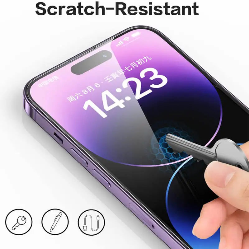 Gehard glazen screenprotector – iPhone 17, 17 Pro Max, 18 (3 of 5 stuks)