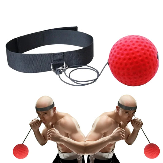 Boks reflexbal met hoofdband