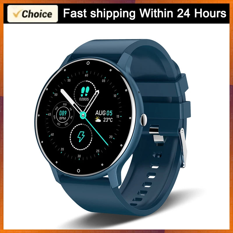 Smartwatch met hartslagmeter en sportfuncties