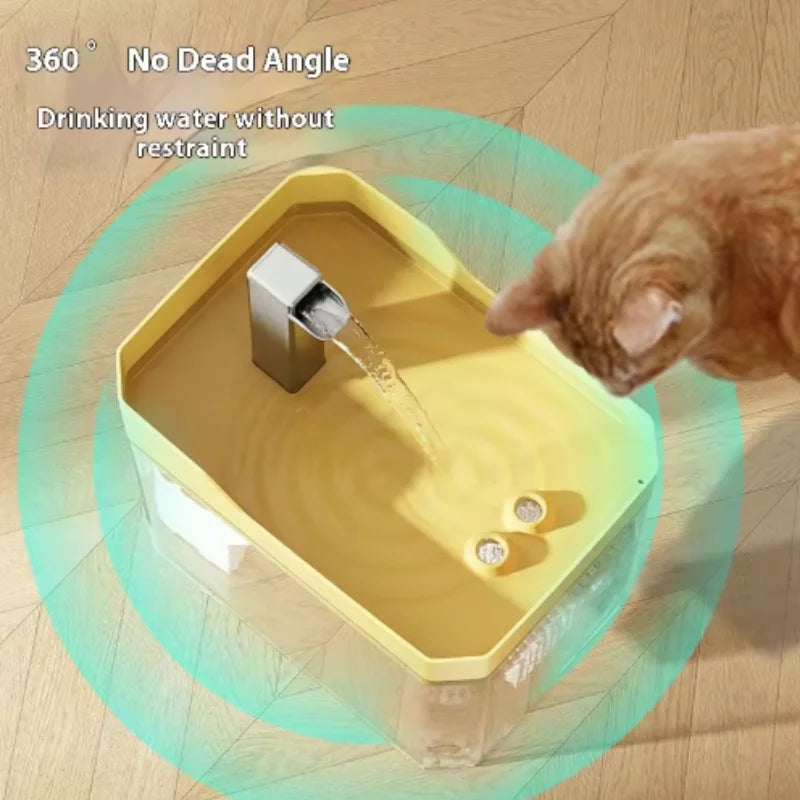 Drinkfontein voor katten met filter (1,5 liter)