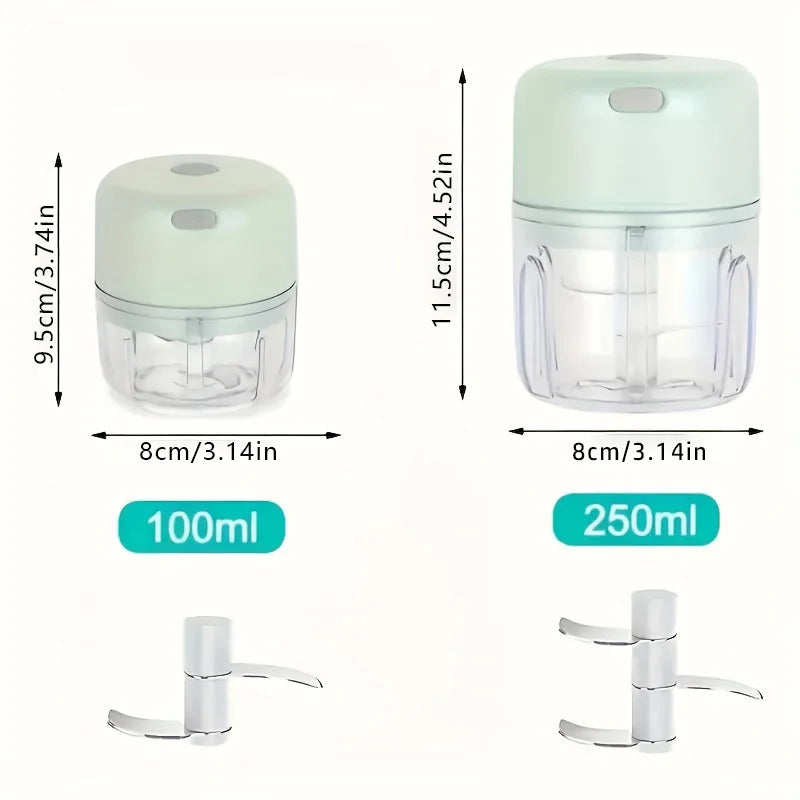 Elektrische mini-hakker 250 ml (draadloos)