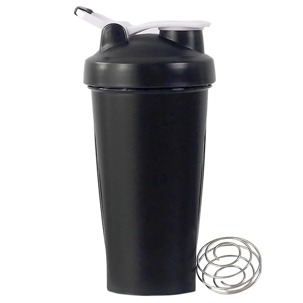 Proteïne shaker 600 ml met mengbal