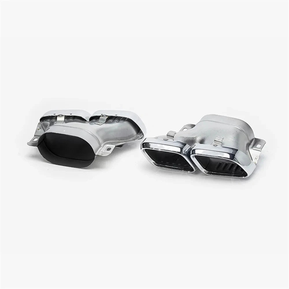 Quad uitlaateindstukken voor Mercedes-AMG C63 W205 (2015–2018)