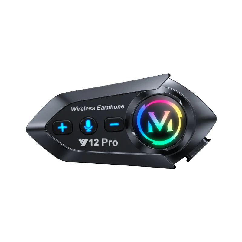 Bluetooth helm-intercom voor de motor (2 rijders)