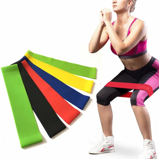 Yoga- en stretchbanden (5 stuks)