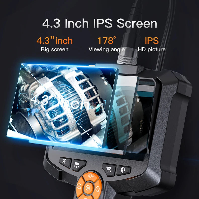 Inspectiecamera met scherm (HD, waterdicht)