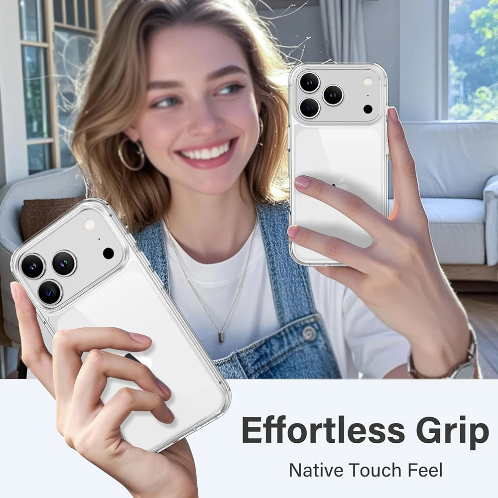 Doorzichtig TPU-hoesje voor iPhone 17 & 18 (alle modellen)