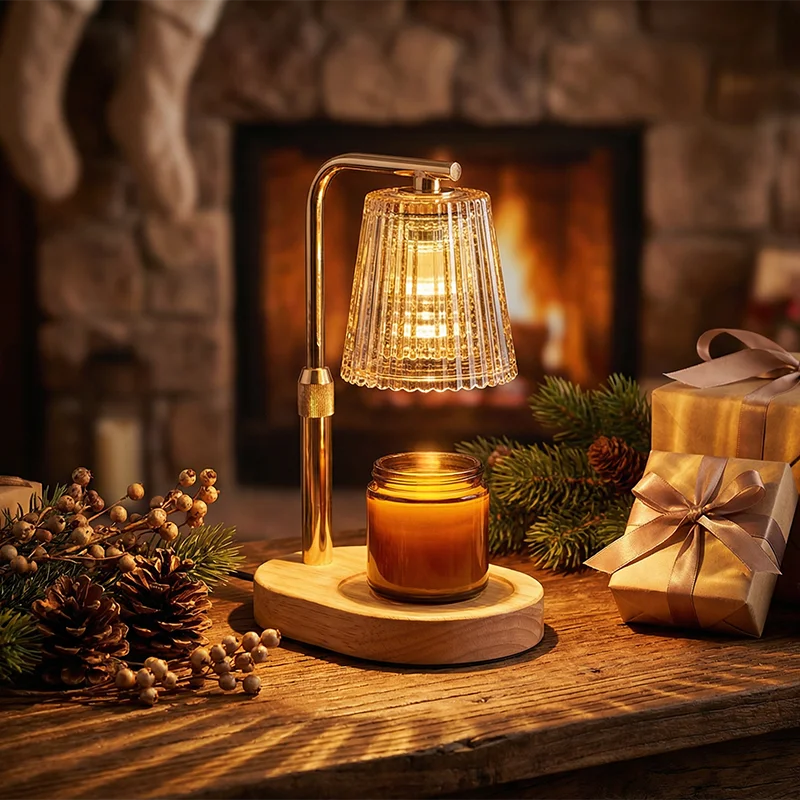 Kaarsenwarmer lamp met timer en dimmer (EU-stekker)