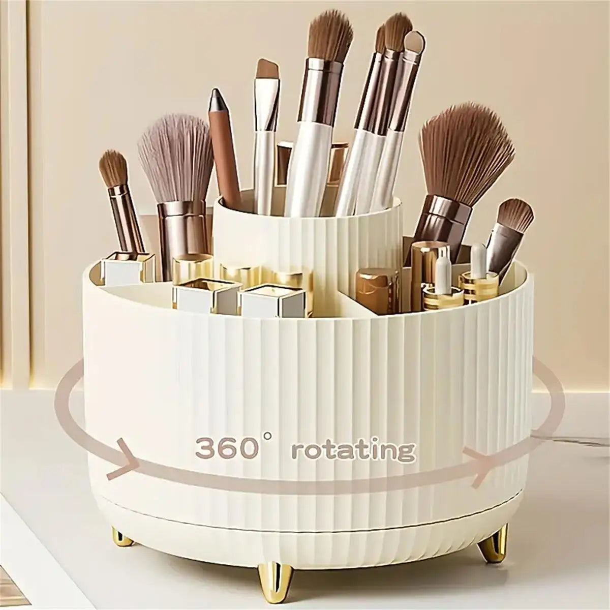 360° draaibare make-up organizer