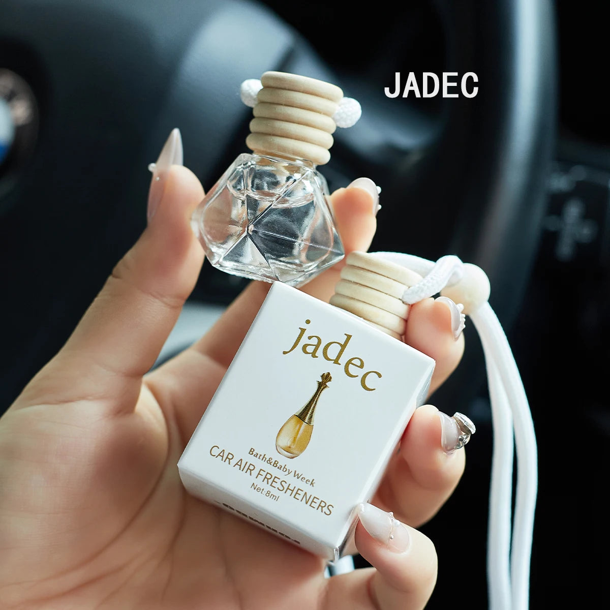 Luxe autoparfum voor het ventilatierooster