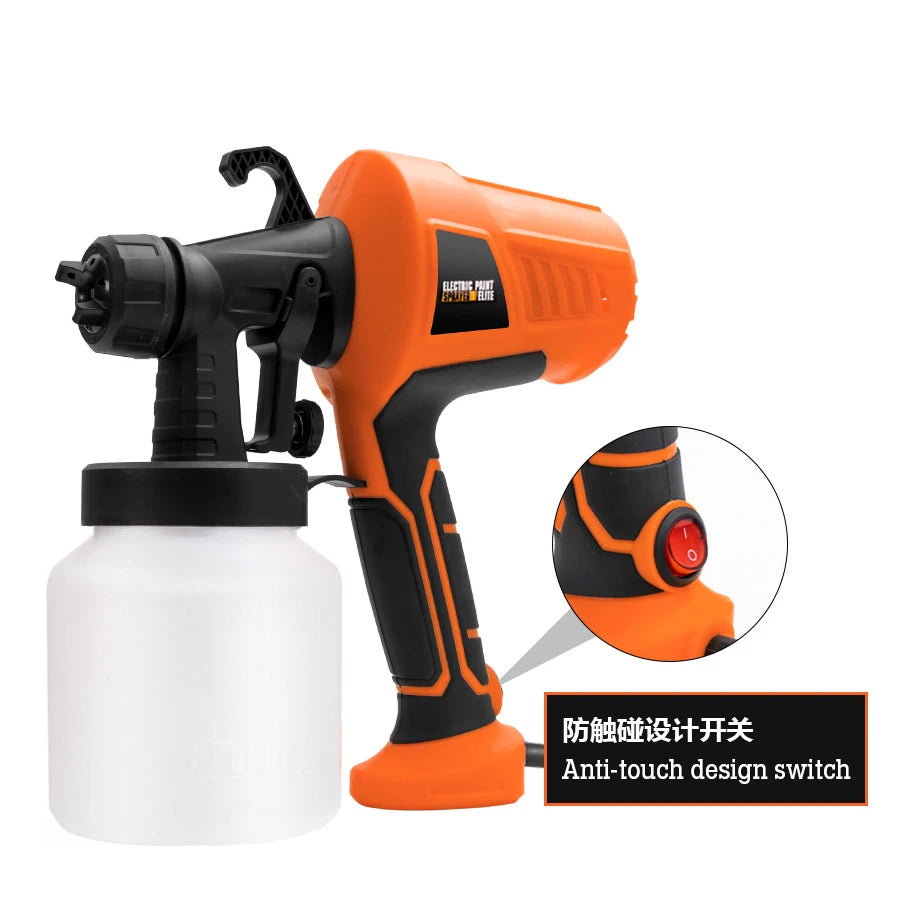 Elektrisch verfspuitpistool 800 ml (500W)