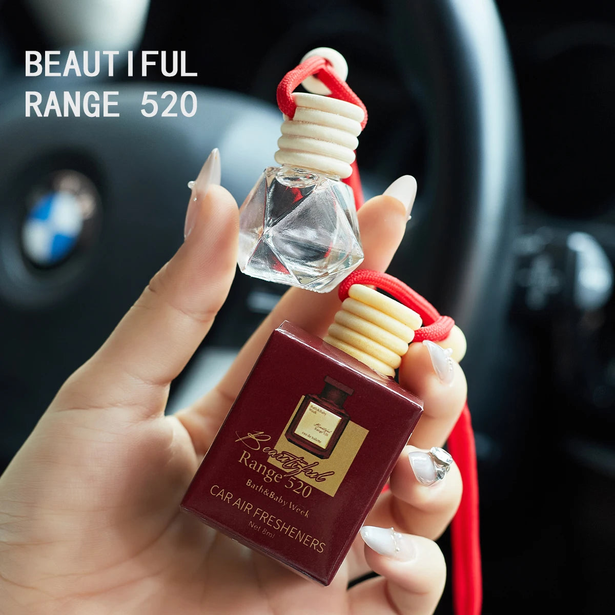 Luxe autoparfum voor het ventilatierooster