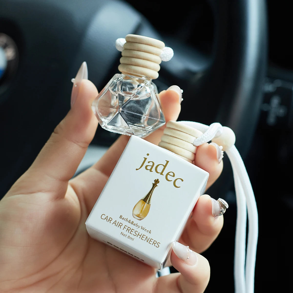 Luxe autoparfum voor het ventilatierooster