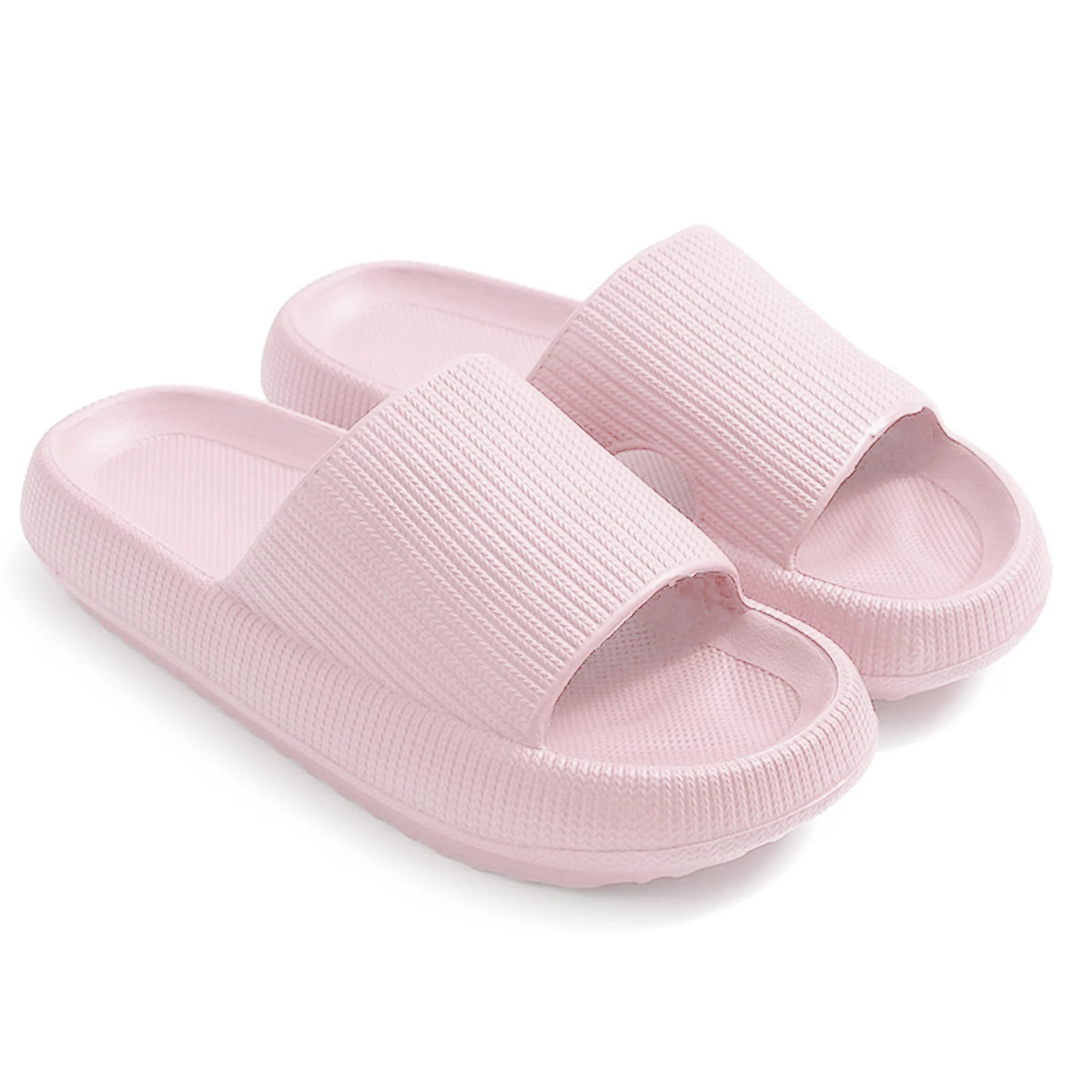Cloud slippers met dikke zool