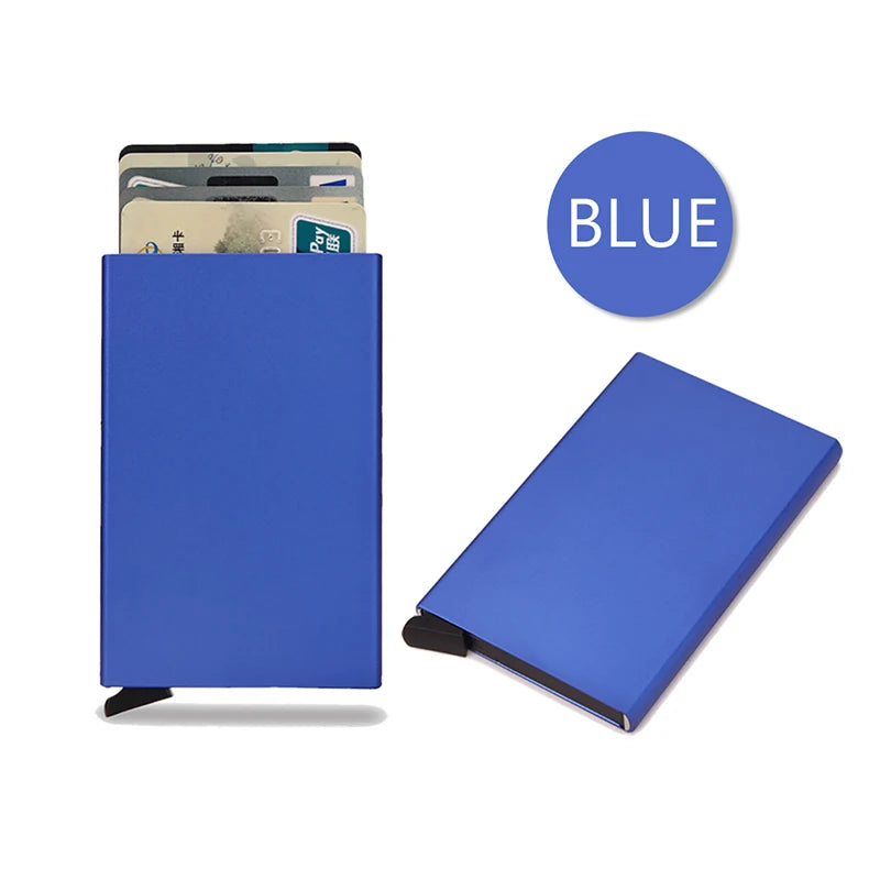 Slanke RFID-pasjeshouder met pop-up
