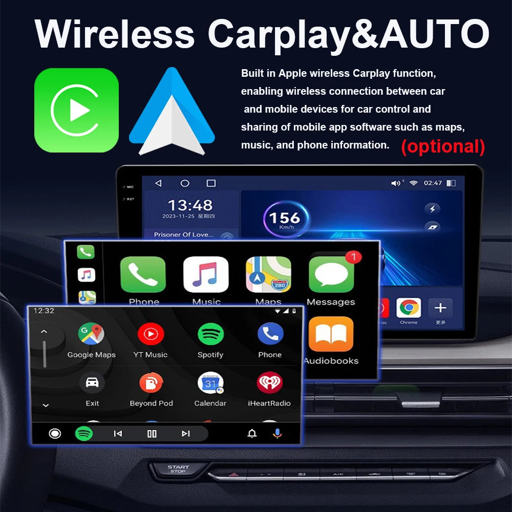 Android-autoradio met CarPlay voor VW Golf 5/6, Polo, Passat, Tiguan & meer