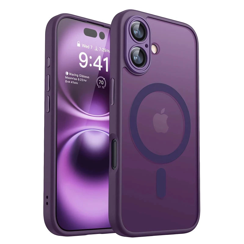 Matte MagSafe armor-hoesje voor iPhone 17 & 18