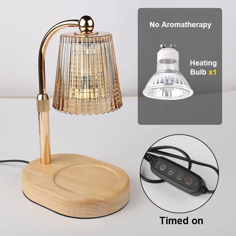 Kaarsenwarmer lamp met timer en dimmer (EU-stekker)