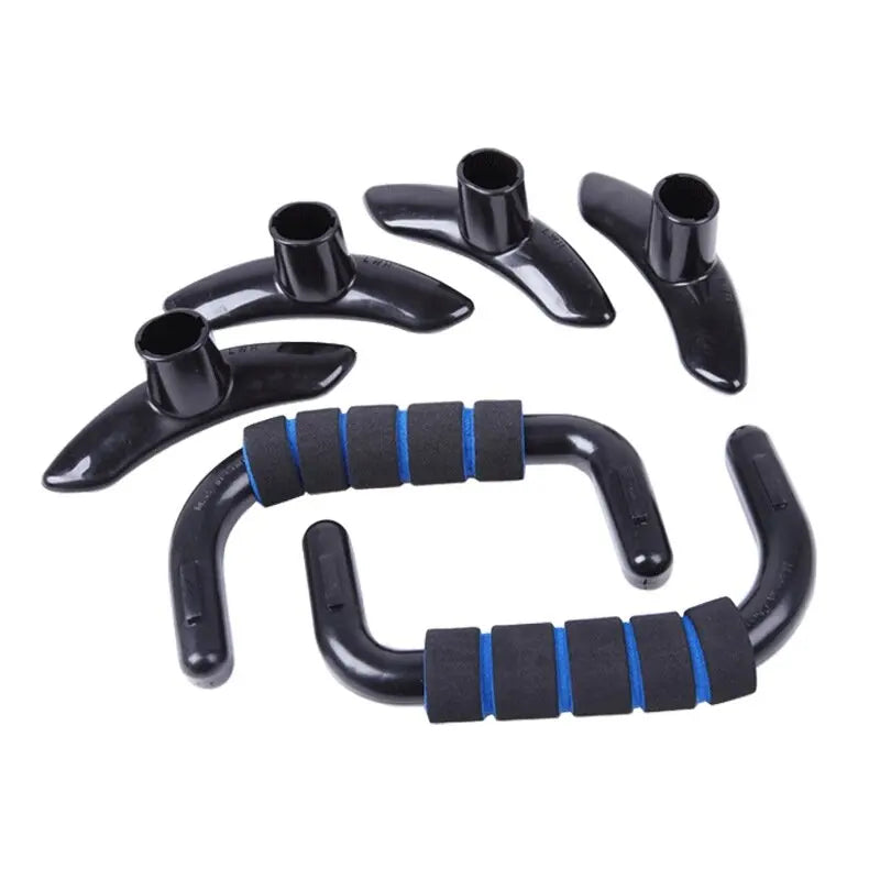 Push-up bars met foam grip