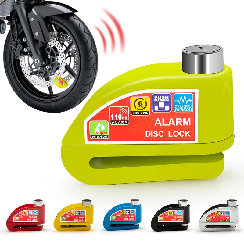 Alarmhangslot voor motor en fiets