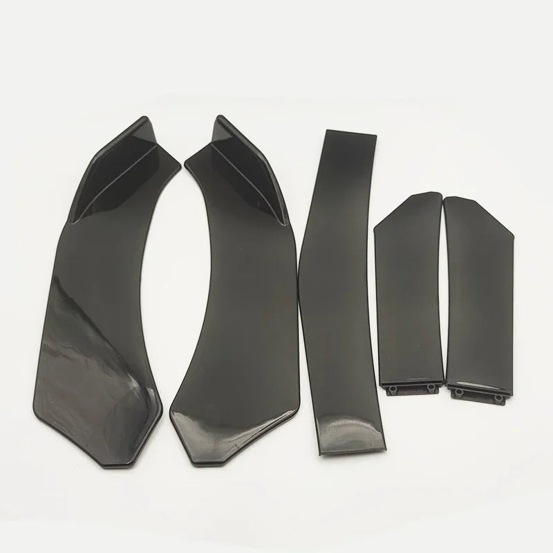 Universele splitter body kit met canards (5-delig)