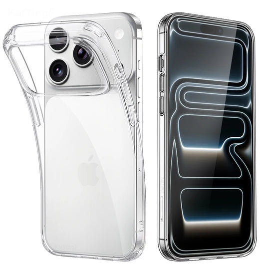 Doorzichtig TPU-hoesje voor iPhone 17 & 18 (alle modellen)