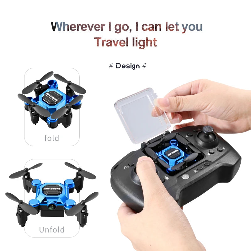 Opvouwbare mini-drone met 4K-camera