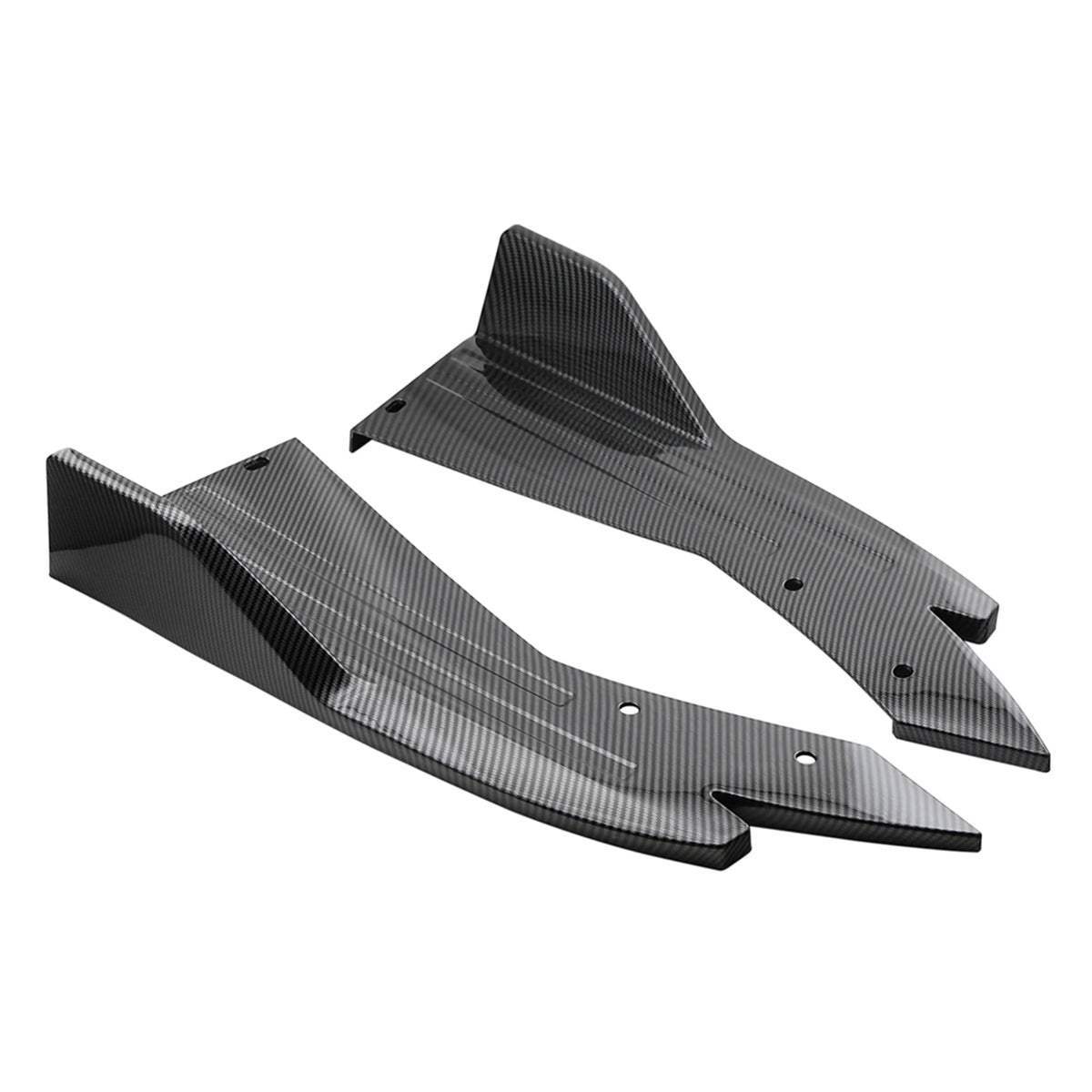 Universele achterbumper-splitters / side fins