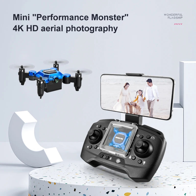 Opvouwbare mini-drone met 4K-camera