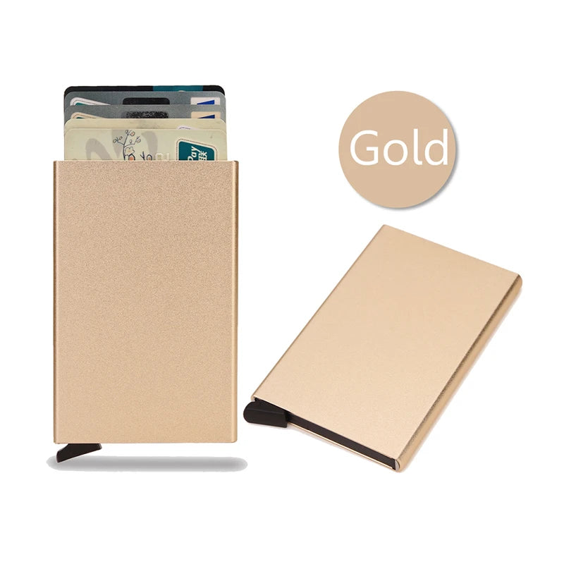 Slanke RFID-pasjeshouder met pop-up