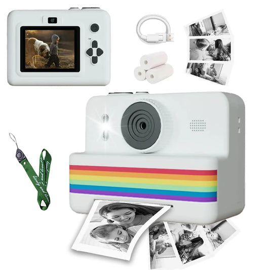 Kindercamera met directe fotoprinter