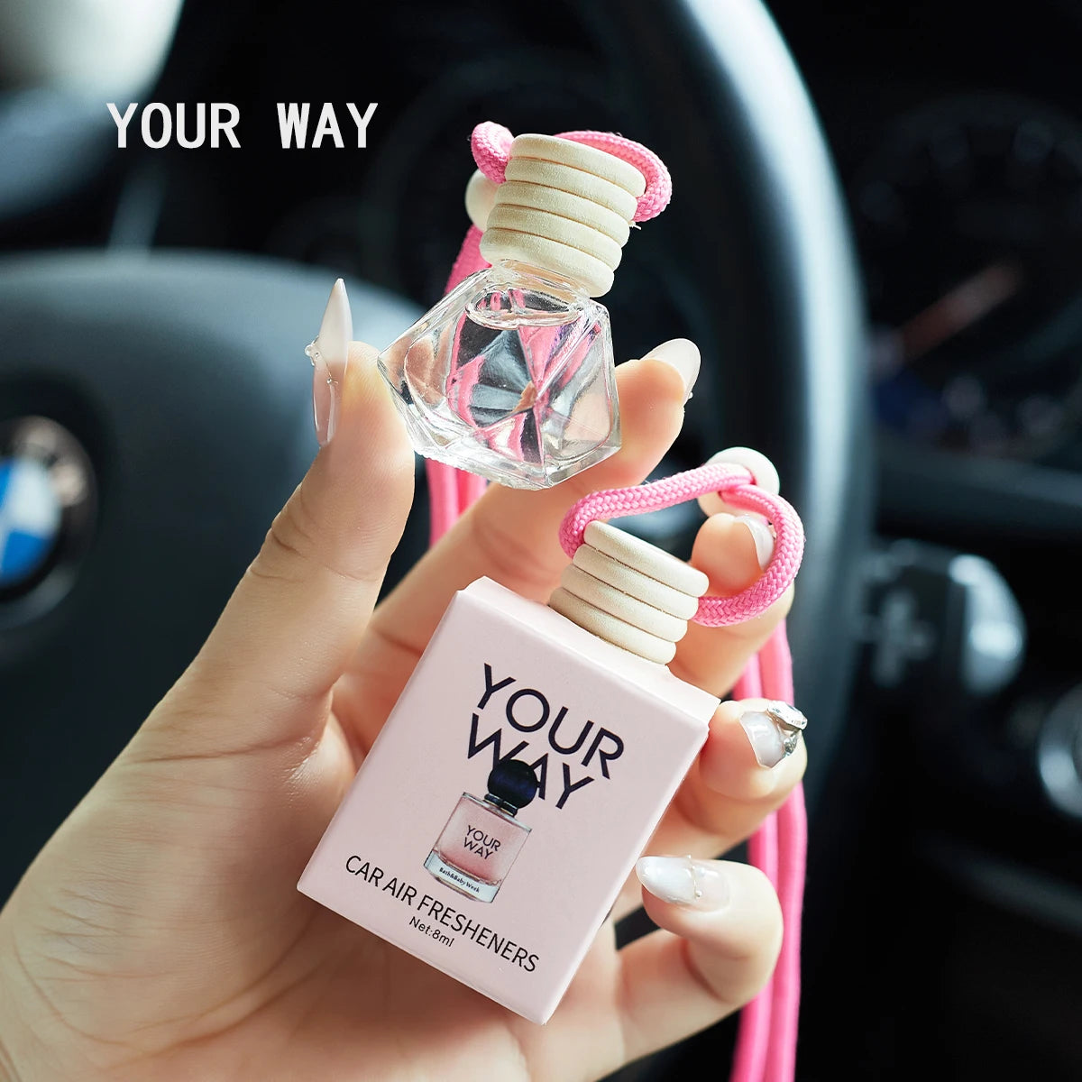 Luxe autoparfum voor het ventilatierooster