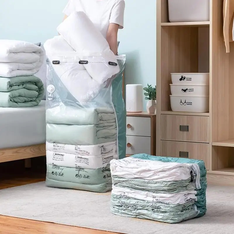 Vacuümzakken voor kleding en dekbedden (zonder pomp)