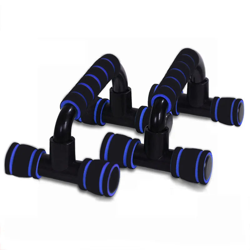 Push-up bars met foam grip