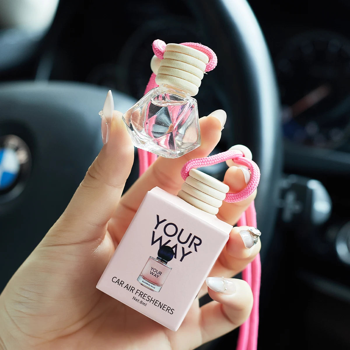 Luxe autoparfum voor het ventilatierooster