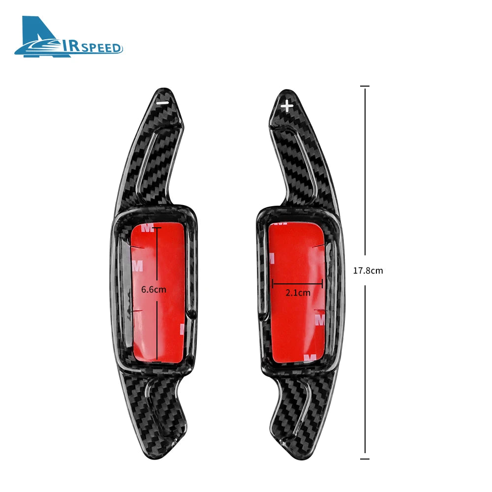 Echte carbon schakelflippers voor Mercedes C-Klasse W206, E & S-Klasse