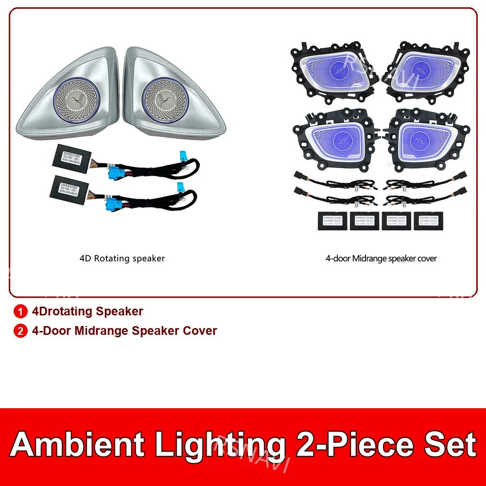 Sfeerverlichting upgrade-kits voor Mercedes C-Klasse W206 (2022–2025)