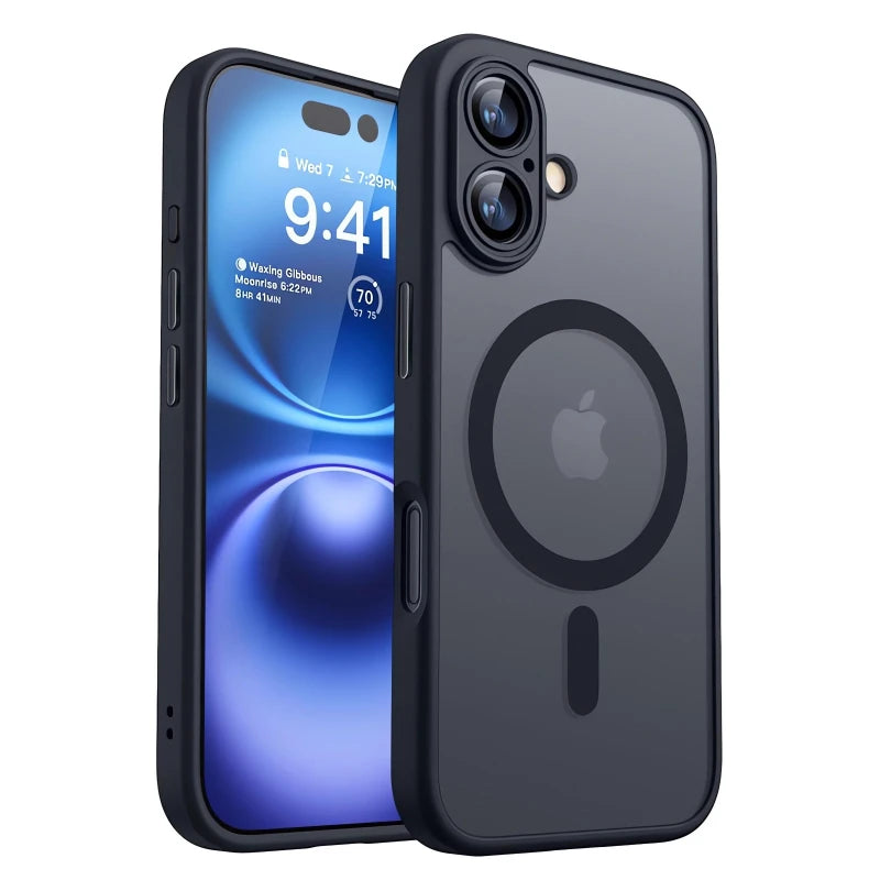 Matte MagSafe armor-hoesje voor iPhone 17 & 18