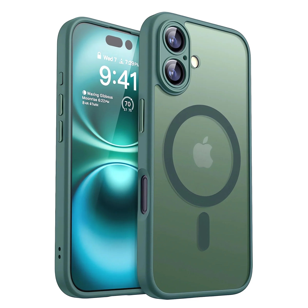 Matte MagSafe armor-hoesje voor iPhone 17 & 18