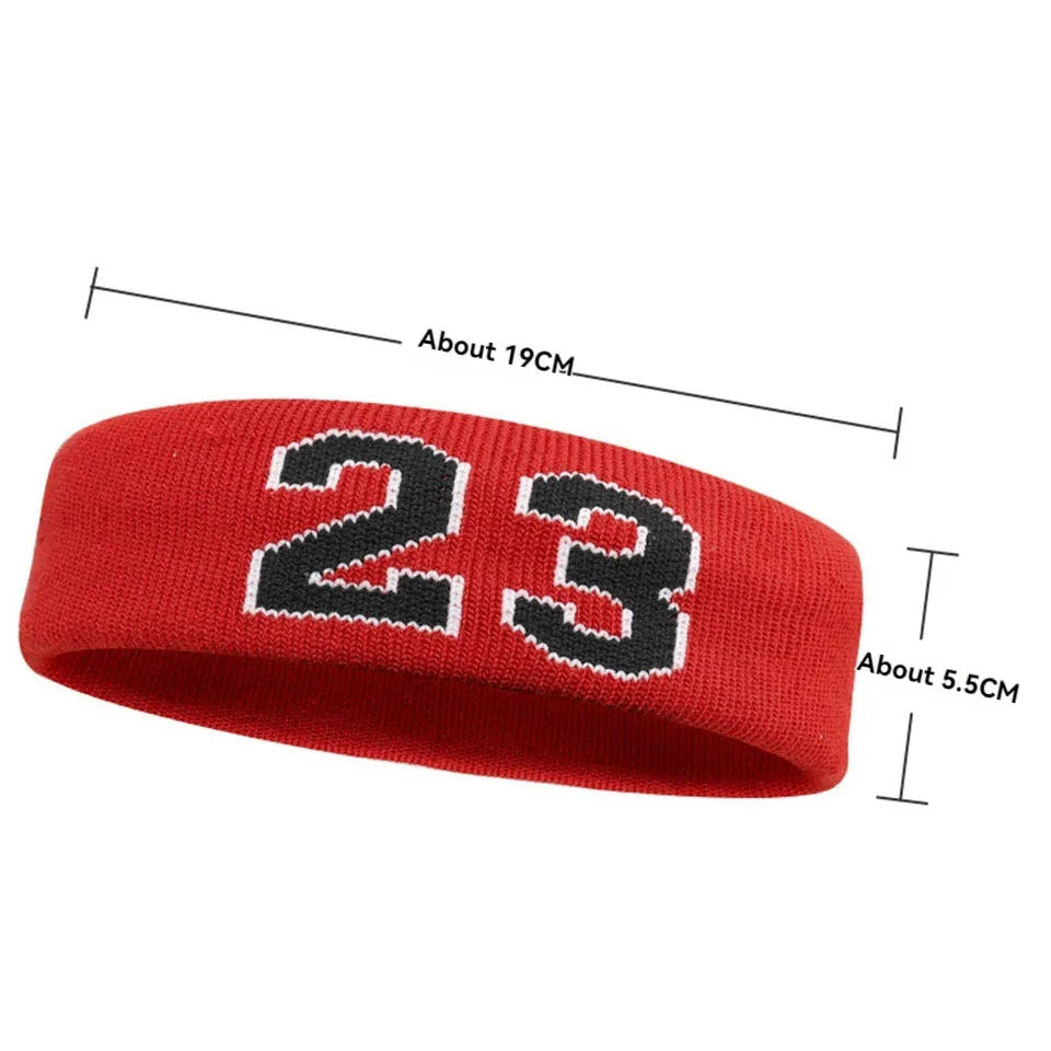 Elastische sporthoofdband