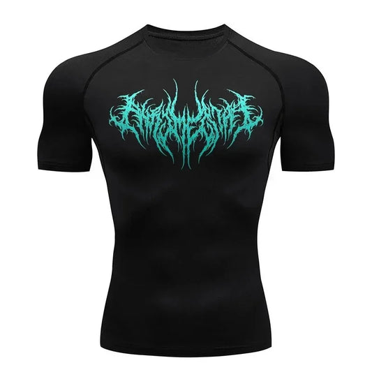 Compressie sportshirt heren