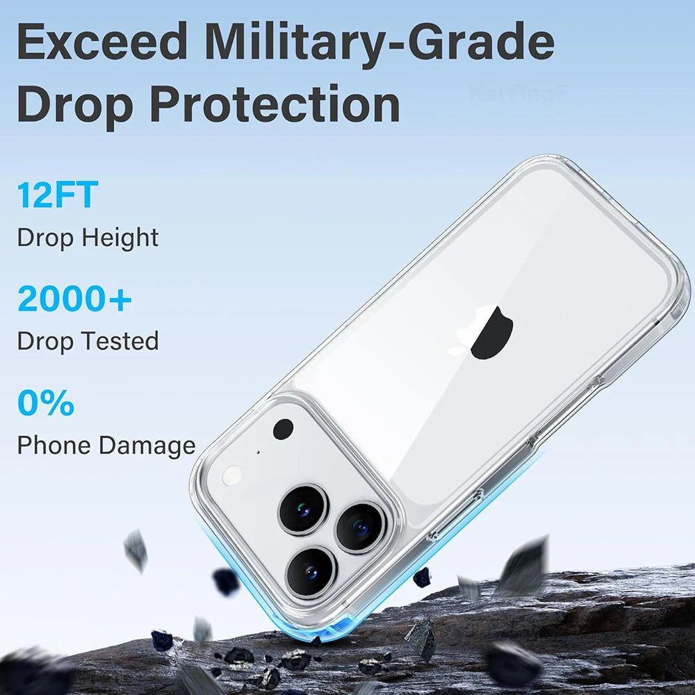 Doorzichtig TPU-hoesje voor iPhone 17 & 18 (alle modellen)