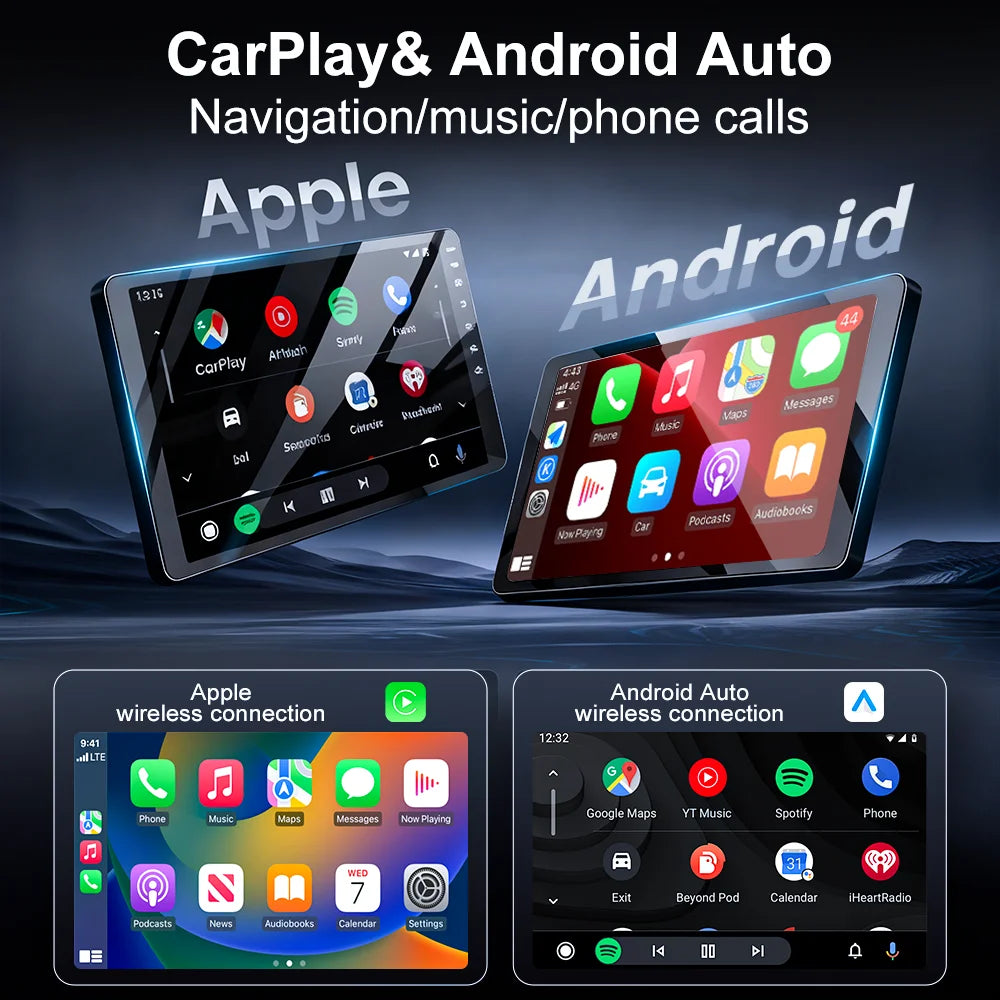 Android-autoradio met CarPlay voor VW Golf 7 / 7.5 (2012–2021)