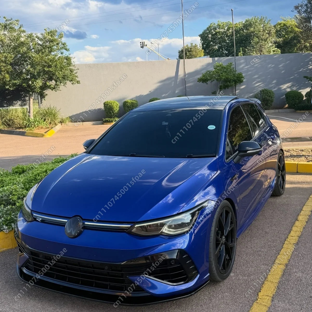 Frontsplitter voor VW Golf 8 GTI / GTD / GTE / R-Line (2020–2024)