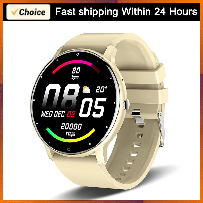 Smartwatch met hartslagmeter en sportfuncties