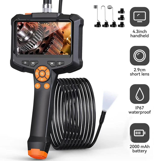 Inspectiecamera met scherm (HD, waterdicht)